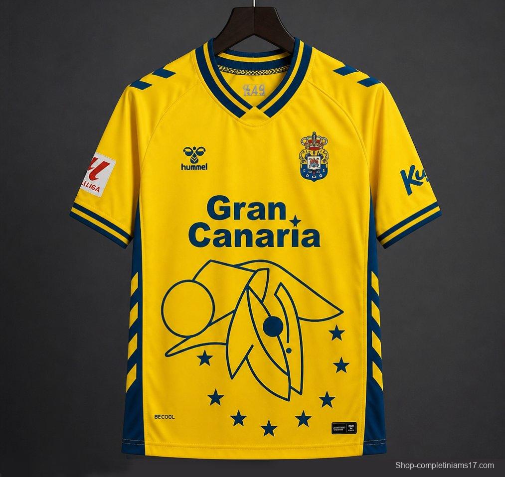 25/26 UD Las Palmas Home Jersey – Quevedo "El Baifo" Special Edition