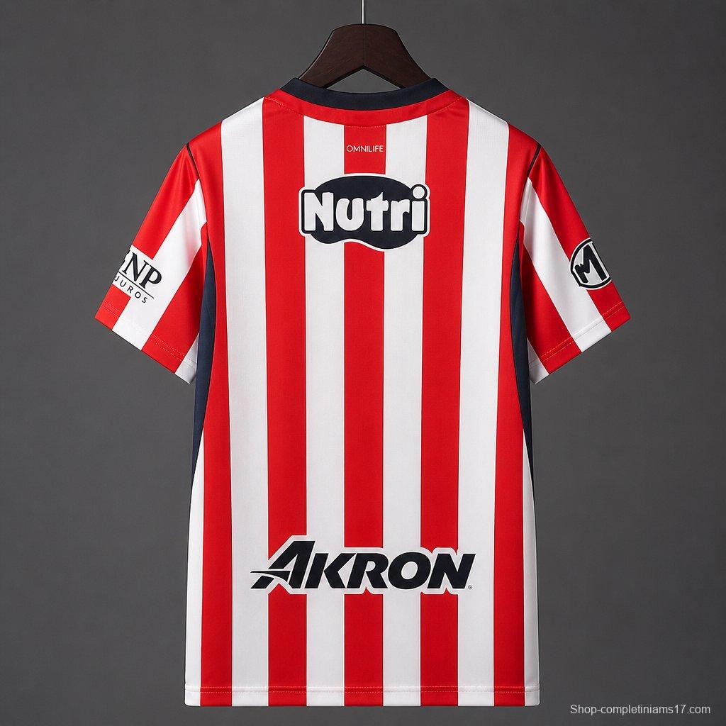 26/27 Chivas Guadalajara Home Jersey