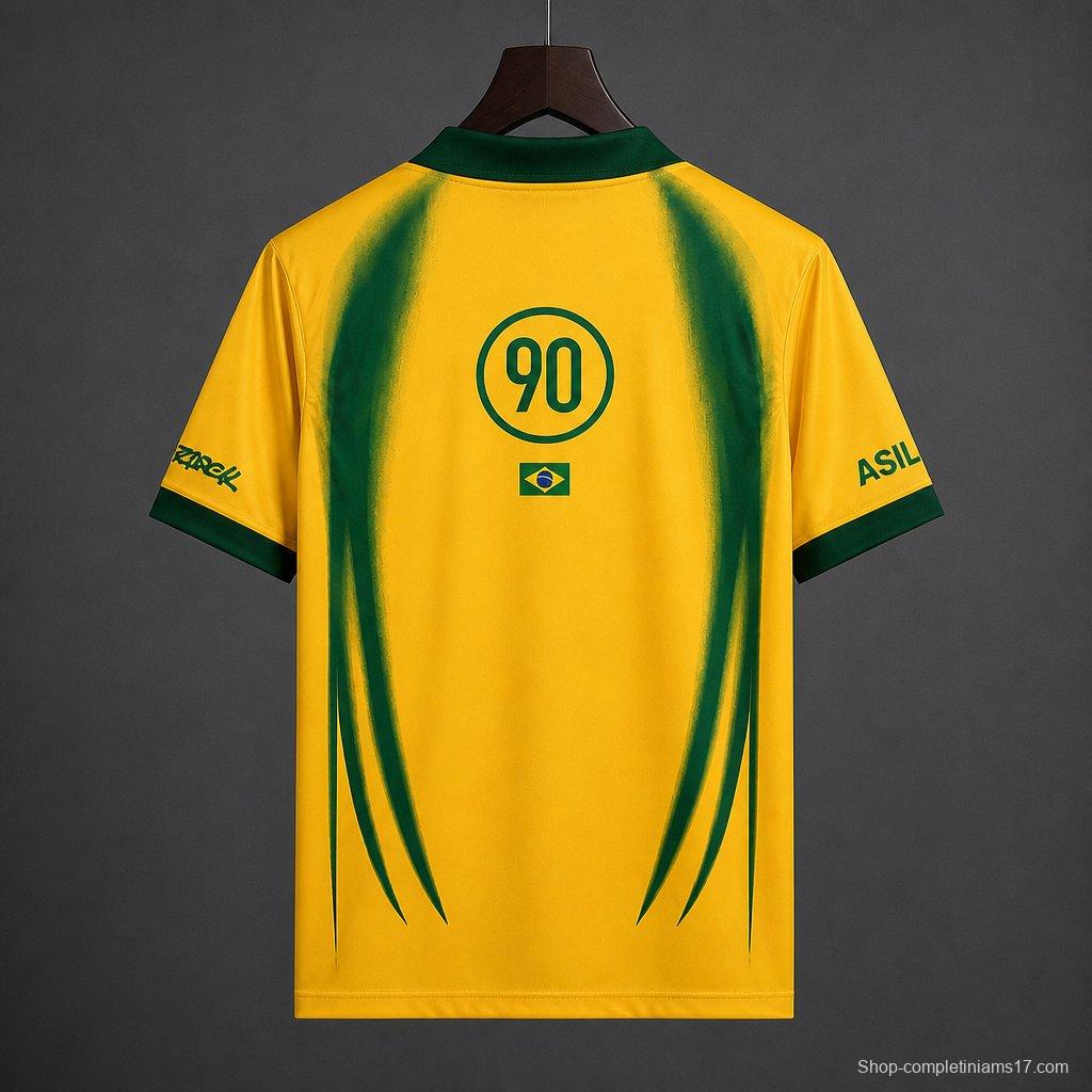 2026 Brazil x Scott Cactus Jack Total 90 Retro Yellow Jersey